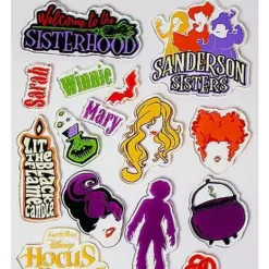 Hocus Pocus Gel Window Clings - Disney -Creepy Decor Store 01567478 c