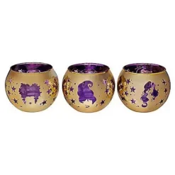 Hocus Pocus Tea Light Candle Holder Set 3 Pack - Disney