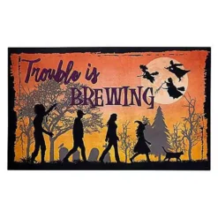 Trouble Is Brewing Doormat - Hocus Pocus