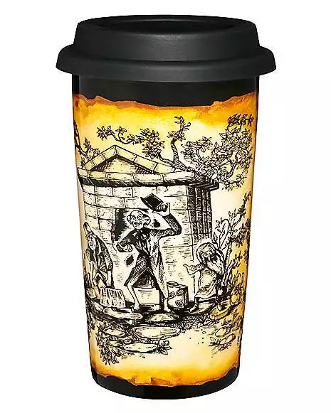Three Thumbs Up Travel Mug 13 Oz. - The Haunted Mansion 1 Three Thumbs Up Travel Mug 13 Oz. - The Haunted Mansion
