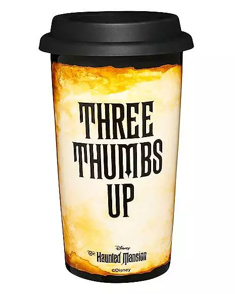 Three Thumbs Up Travel Mug 13 Oz. - The Haunted Mansion 2 Three Thumbs Up Travel Mug 13 Oz. - The Haunted Mansion - Image 2