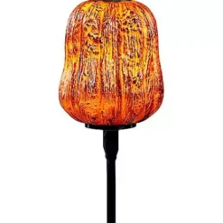 Light-Up LED Jack-O-Lantern Pathway Markers -Creepy Decor Store 01573914 c