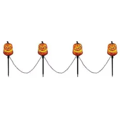 Light-Up LED Jack-O-Lantern Pathway Markers -Creepy Decor Store 01573914 e