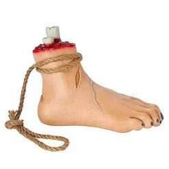 Hanging Severed Foot -Creepy Decor Store 01588011 d