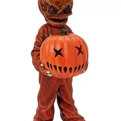 Light-Up Unmasked Sam Statue - Trick 'r Treat -Creepy Decor Store 01590710 d