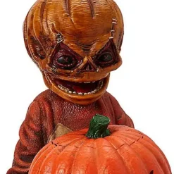 Light-Up Unmasked Sam Statue - Trick 'r Treat -Creepy Decor Store 01590710 e