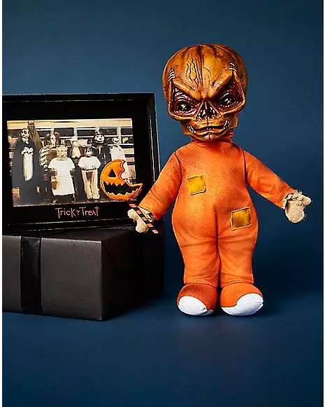 Unmasked Sam Plush - Trick 'r Treat 3 Unmasked Sam Plush - Trick 'r Treat - Image 3