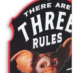 Three Rules Gizmo Sign - Gremlins -Creepy Decor Store 01591791 d