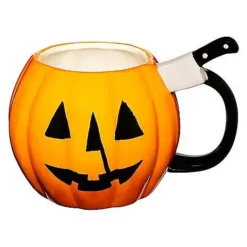 Michael Myers Pumpkin Molded Coffee Mug 20 Oz. - Halloween