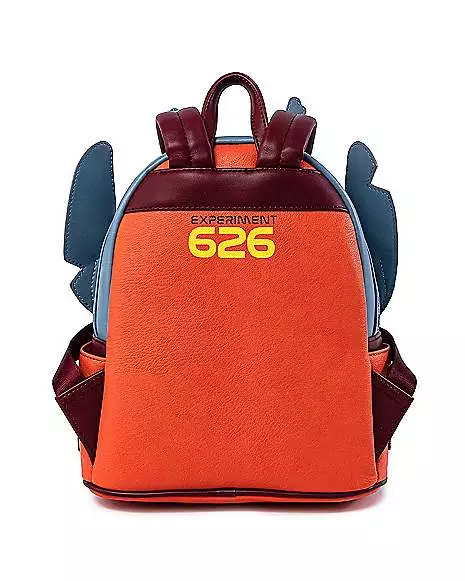 Loungefly 626 Stitch Mini Backpack - Lilo & Stitch 5 Loungefly 626 Stitch Mini Backpack - Lilo & Stitch - Image 5