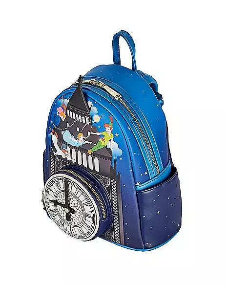 Loungefly Glow In The Dark Peter Pan Clock Mini Backpack - Disney 4 Loungefly Glow In The Dark Peter Pan Clock Mini Backpack - Disney - Image 4