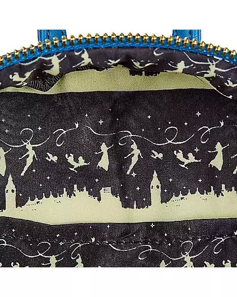 Loungefly Glow In The Dark Peter Pan Clock Mini Backpack - Disney 6 Loungefly Glow In The Dark Peter Pan Clock Mini Backpack - Disney - Image 6