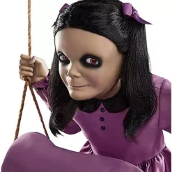 6 Ft Rat Girl Animatronic -Creepy Decor Store 07642127 c